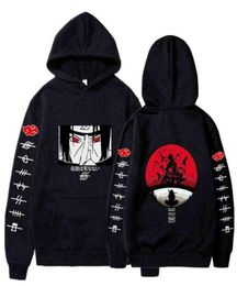 Itachi Hoodie Anime Sweatshirt Uzumaki Sakura Kakashi Sasuke Hinata Hyuga Harajuku Sweatshirts Men Women Clothes Y11094805517