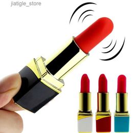 Other Health Beauty Items Mini lipstick bullet vibrator for female click stimulation Portable Adult vaginal love Female AV stick Y240402