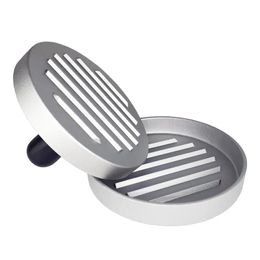 new 2024 High Quality Round Shape Hamburger Press Aluminium Alloy Meat Beef Grill Burger Mould Kitchen Tool - for Aluminium Alloy Burger Mould -