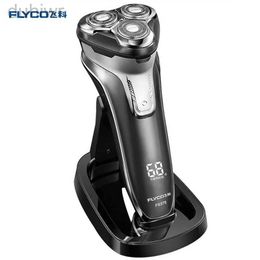 Electric Shavers FLYCO Shaver For Men Fast Charging Full Body Washable Beard Trimmer Wet and dry Shaving Machine Razor FS378 2442