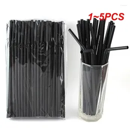 Disposable Cups Straws 1-5PCS 100 Pieces/pack Can Be Reused Environmentally Friendly Wedding Bar Party Accessories Straw Set Fashionable