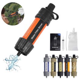 Survival Portable Water Filter System, Military Emergency Survival, Hiking, Camping Equipment, Drinking Water Filtration Purifier