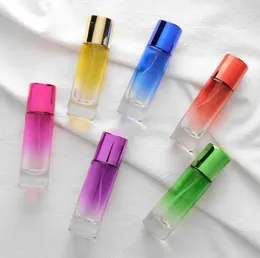 Storage Bottles Glass Bottle 30 Ml Perfume Transparent Thin Spray Sample Vials Portable Mini Atomizer
