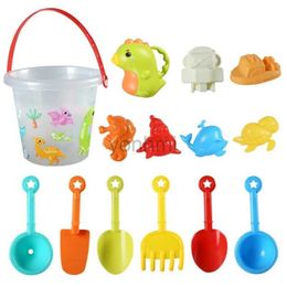 Sand Play Water Fun YYDS Beach Game Set for Toddlers Sandcastles Playset Sand Mould Bucket Toy Kids Summer Gift Sand Building Child Water Play Toy 240402