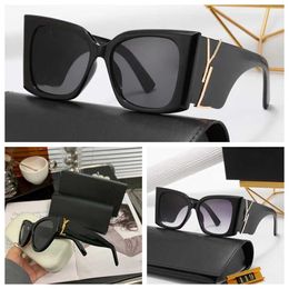 Mens sunglasses designer sunglasses letters luxury glasses frame letter lunette sun glasses for women oversized Polarised senior shades UV Protection eyeglass qq