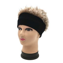 New Wig Woolen Hat Street Parody Brimless Melon Skin Rogue Camouflage Landlord