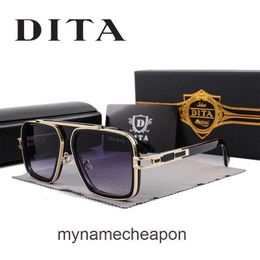 High end sunglasses Classic DITA Business Leisure Sunglasses Fashion Dita Mens and Womens Sunglasses Driving Glasses with real logo