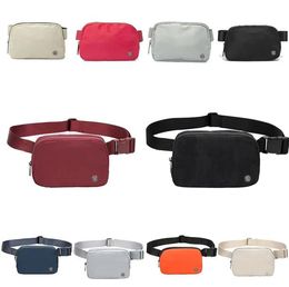 Luxury Fanny Pack Everywhere Belt Bag Designer Bum Chest Yoga Bag Bumbag Nylon Womens Mens Outdoor Fleece Shoulder Crossbody Waist3353251