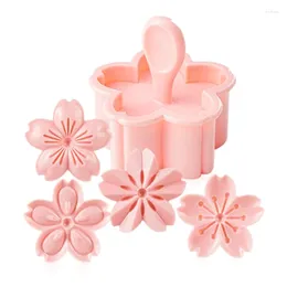 Baking Tools Cherry Blossom Cake Cookie Make DIY Pink Flower Cookies Pastry Accessories