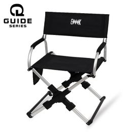 Outdoor Camping Chair Beach Fishing Chair Aluminum Alloy Travel Hiking Picnic Seat 240327