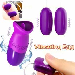 Other Health Beauty Items Jump Tongue vibrator USB vibration Love Balls G Point Vagina Famme Clitoris Stimulus toy Y240402B9IG Y240409