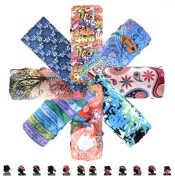 Bandanas 18 Style Art Polyester Scarves Face Dust Mask Outdoor Sports Bandana Scarf Camping Cycling Headwear Hiking Magic