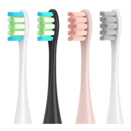 4 Pcs/Pack Replacement Brush Heads For Oclean X/ X PRO/ Z1/ F1/ One/ Air 2 /SE Sonic Electric Toothbrush Soft Bristle Nozzles