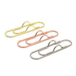 10Pcs/pack Paper Clips Paper Fix Clips Pen Holder Clips Notebook Pen Holder Book Pin for Notebook Journal Document Clips