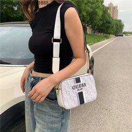 Shoulder Bag Designer Factory Discount Brand Home Bag Womens Bags Small Design Camera 2024 New Advanced One Crossbody