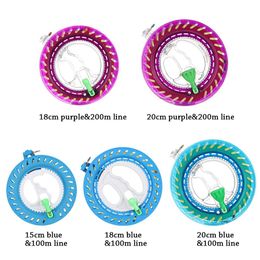 High Quality Plastic Kids Toys Outdoor Fun Twisted String Line Winding Reel Grip Wheel Kite Kite Line Winder