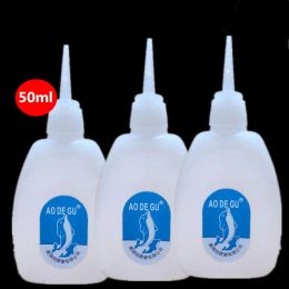 10pcs 50ml Super Liquid Glue 502 Instant Fast Dry Cyanoacrylate Adhesive Strong Bond Leather Rubber Metal Glass Nail Gel Tool
