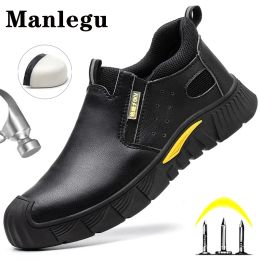 Boots Waterproof Work Shoes Men 6KV Insulated Electrical Shoes Anti Scalding Men Safety Shoes Boots Plastic Toe AntiSmash Work Boots