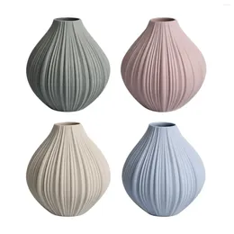 Vases Modern Small Ceramic Vase Decorate Creative Nordic Style Decoration For Wedding Living Dried Flowers Dining Tabletop Room