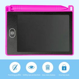 Multifunctional for Kids Waterproof LCD Drawing Board Drawing Tablet Writing Tablet Handwriting Pad LCD 4.4 Inch One Key Lock