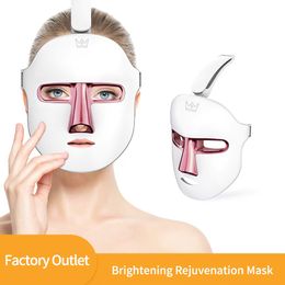 Newest Red Led Light Facial Mask 7 Color Light Therapy Skin Care Photon Led Face Mask