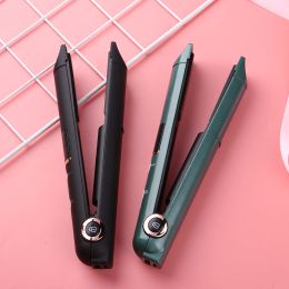 Irons Cordless Mini Hair Straightener Curler Portable Fast Warmup Thermal Hair Flat Iron Home Professional Hairdressing Salon Tool