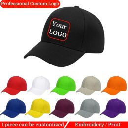 Caps Custom Baseball Caps for Men Women Hat Custom Men's Cap Hip Hop Snapback Embroidery Print Designer Mesh Cap Baseball Cap