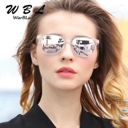 Sunglasses WarBLade 52mm Fashion Unisex Vintage Polarised Square Mens Polaroid Women Rivets Metal Design Retro Sun Glasses