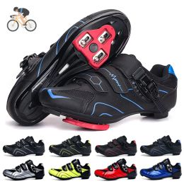 Boots Men Cycling Sneaker Mtb Flat Cleats Selflocking Mountain Bike Shoes Women Road Cycling Shoes Dirt Spd Speed Bicycle Sneakers