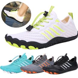 Shoes 1 Pair Quick Dry Water Shoes for Women Men Anti Slip Barefoot Beach Shoes Upstream Breathable Sport Shoe River Sea Aqua Sneakers