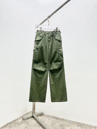 Women's Pants Multi-pocket Colour Effect Wash Cargo