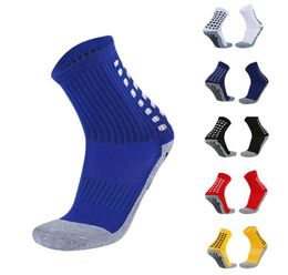 Men039s Socks For Men Anti Slip Mid Tube Grip Sock 1Pair Antifriction SpandexPolyester Soccer Sweatabsorbent8866575