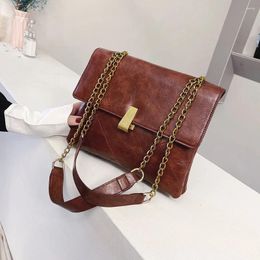 Shoulder Bags Large Capacity Bag Women's Fashion Messenger Spring And Summer Simple Single Rhombic Chain