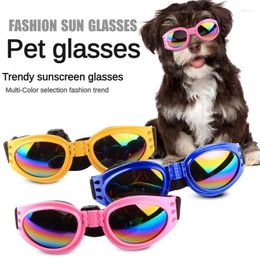 Dog Apparel Foldable Pet Fashion Sunglasses Glasses Goggles Sun Protection Windproof Decorative Products