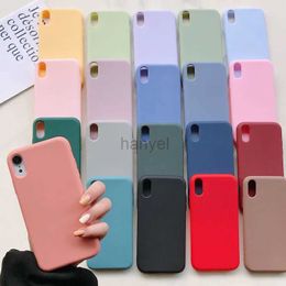 Cell Phone Cases Luxury Silicone Case for iPhone 11 13 12 Pro Max mini Soft Candy Cover XR XS X 6 6S 7 8 Plus 2442