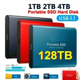 Boxs For Xiaomi External Flash Drive HDD Portable SSD 2TB 4TB HD Externo Hard Disks USB3.1 Storage Decives for Computers Notebook