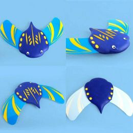 Water Power Devil Fish Toys Pools Accessories Summer Bathtub Beach Underwater Gliders Outdoor Swimming Toy Kid Water Play Gift