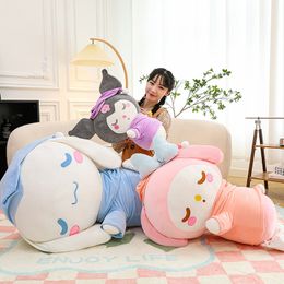 Transforming into Kuromi Purple Bunny Plush Toy Star Library Doll Birthday Gift Wholesale 40cm