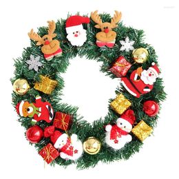 Decorative Flowers Winter Door 2024 Christmas Wreath Front Decoration Cottage And Farmhouse Wreaths Decor For Mantle Scarf