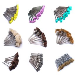 Medicine 50pcs/set Electric Manicure Drills Cleaning Brush Cleaner Nail Drill Bit Plactic Clean Tool for Manicure Pedicure Hine