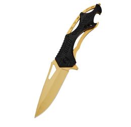 High hardness outdoor folding knife Tactical Survival pocket knife 3CR13 Steel blade Fishing camping hunting knife EDC tool