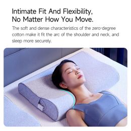 Xiaomi Mijia Smart Pillow Sleep Record Heart Rate Monitoring Sensor Relax The Cervical Rebound Soft Pillow Work With Mi Home App