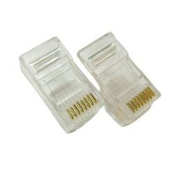 Switch Router COB Crystal Head RJ45 Copper Core 8P8C Network Computer 8-Core Category 5 Crystal Head Wholesale