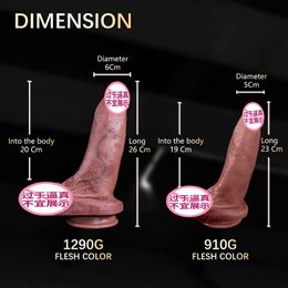 AA Designer Sex Toys Male equipment fake penis with large and thick blue veins manual masturbator fake penis adult sexual toys