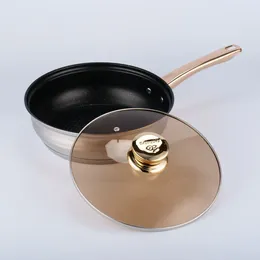 Cookware Sets Stainless Steel Covered Six Times More Suit Multi-function Soup Pot Milk Pan Frying Wholesale