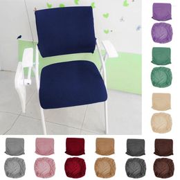 Chair Covers 1 Set Office Split Computer Cover Removable Stretch Slipcover Solid Case Back Seat