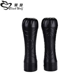 Male Masturbator For Men Erotic Realistic Vagina Adult Pocket Pussy Vibrator Male Sex Toys Silicone Vibrating Aircraft Cup Y1905283253283