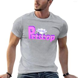 Men's Polos Petscop Logo T-Shirt Aesthetic Clothes Quick-drying Oversized Men Clothings