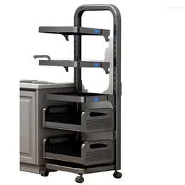 Kitchen Storage Partitions Food Trolley Cart El Bathroom Cabinet Restaurant Rolling Multi Use Functional Cabeceiras Furniture