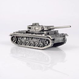 Tysk nr 3 L Tank All Metal Färdig modelldekorationsbil Heminredning